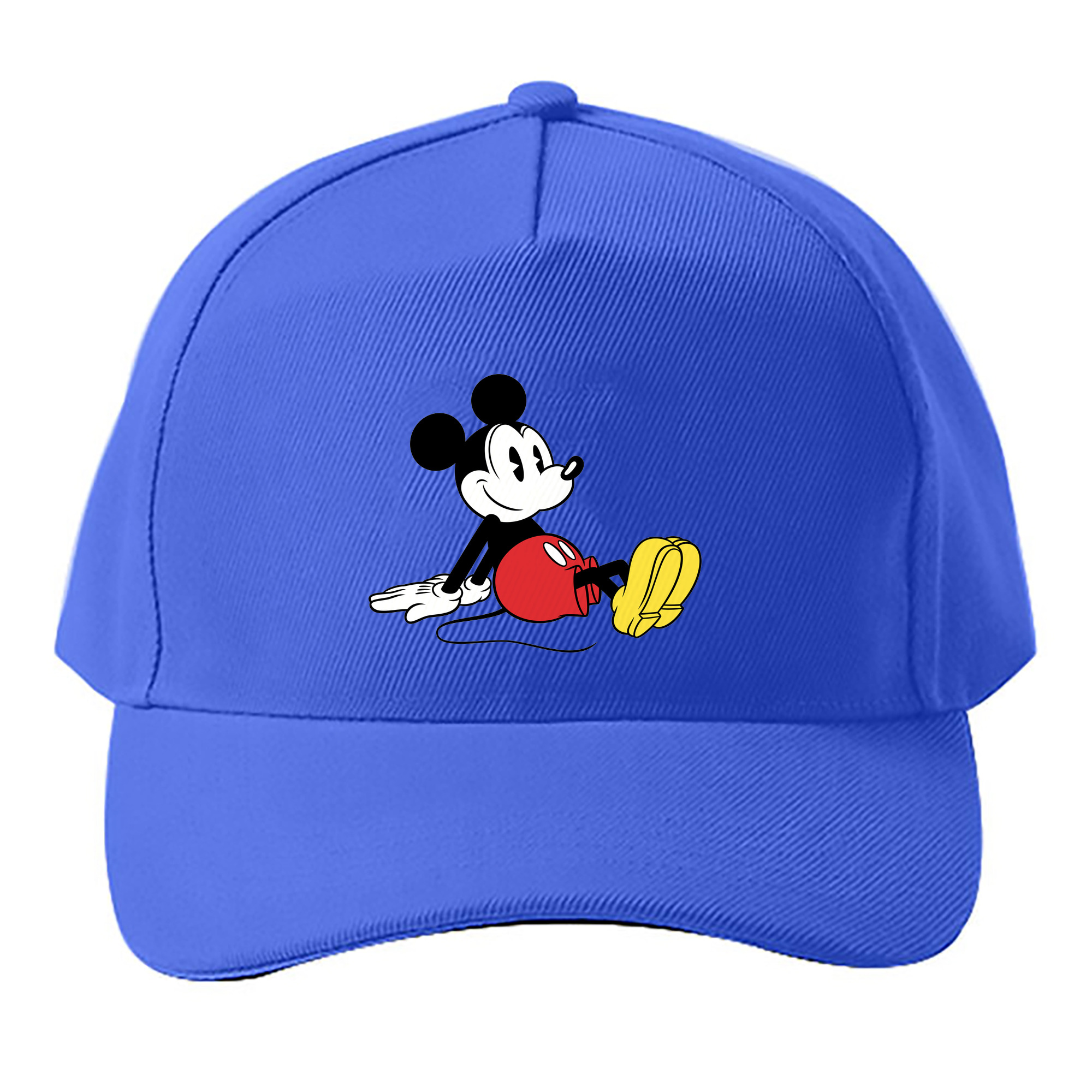 （画像用） ミッキーマウス Mickey Mouse ベースボールキャップ 綿100％ 男女兼用 帽子 スポーツ